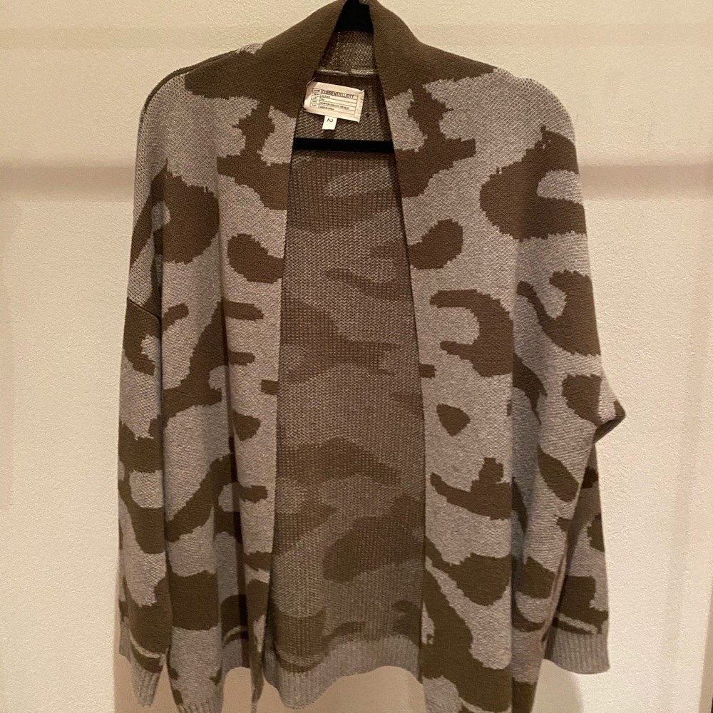 Army sweater cardigan